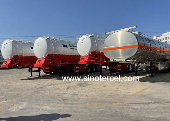 Pompası ve akış ölçümü ile özel 60CBM Petrol Tankeri Yarım Rel